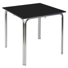 Mesa negra 80x80 RAYA 3 de resol