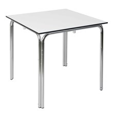 Mesa gris 80x80 RAYA 3 de resol