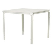 Mesa blanca 70x70 ALEGRIA ALUMINIO de resol