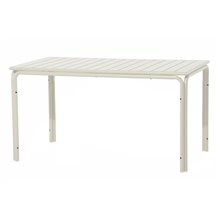 Mesa blanca 140x80 ALEGRIA ALUMINIO de resol