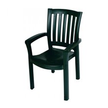 Pack de 24 sillones verde oscuro Malibú Resol
