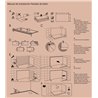 Panel decorativo pared Liso DOCCIA