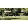 Parasol redondo verde oscuro M2 de Resol