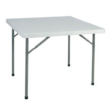 Mesa cuadrada gris YAGO de Resol