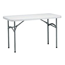 Mesa rectangular gris STRAUSS de Resol