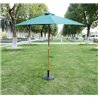 Parasol redondo Verde Outsunny