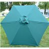 Parasol redondo Verde Outsunny