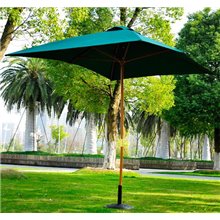 Parasol Cuadrado Verde Outsunny