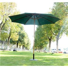 Parasol Redondo Verde245x300 Outsunny