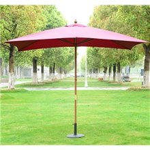 Parasol Cuadrado Vino 200x300 Outsunny