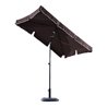 Parasol Rectangular Marr&oacute;n Outsunny