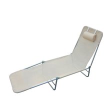 Tumbona Plegable Crema Outsunny