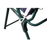 Juego de 2 sillas tumbonas Blanco y Azul Outsunny