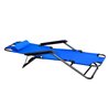 Silla tumbona Azul Outsunny