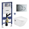 Pack inodoro The Gap Roca y cisterna Geberit DUOFIX 12cm