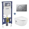 Pack inodoro MERIDIAN Roca y cisterna Geberit DUOFIX 8cm