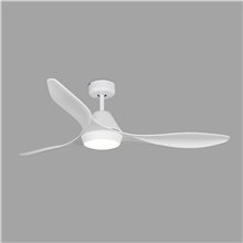 Ventilador blanco con luz POLARIS de Faro