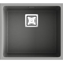 Fregadero de 1 cuba Metalizado 50 x 45cm Zie Poalgi