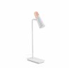 L&aacute;mpara sobremesa blanco y cobre LAO 4,5W Faro
