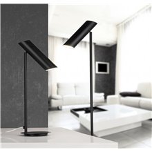 Lámpara pie negro LINK 15W Faro