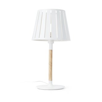 L&aacute;mpara sobremesa blanca MIX 60W Faro