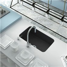Fregadero de 1 cuba Concret 74 x 44,5cm Gandia Poalgi