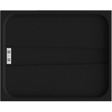 Escurridor para fregaderos Negro Liso 54 x 44,5cm Gandia Poalgi 