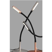 Lámpara sobremesa cobre SERP 40W Faro