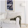 L&aacute;mpara pie aluminio y blanco STAND UP 20W Faro