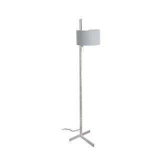 L&aacute;mpara pie aluminio y gris STAND UP 20W Faro