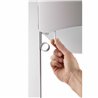 L&aacute;mpara pie aluminio y gris STAND UP 20W Faro
