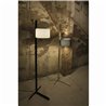 L&aacute;mpara pie aluminio y negro STAND UP 20W Faro