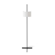Lámpara pie aluminio y negro STAND UP 20W