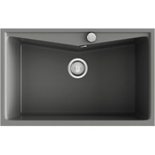 Fregadero de 1 cuba Concret 81 x 51cm Kuma Poalgi