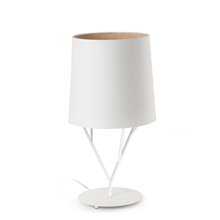 Lámpara pie blanco TREE 60W