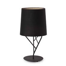 Lámpara sobremesa negro TREE 60W Faro