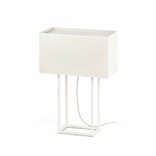 Lámpara pie blanco VESPER 20W