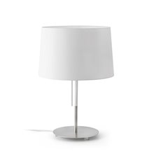 Lámpara sobremesa blanca VOLTA 20W Faro
