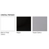 Pack mueble de ba&ntilde;o blanco y lavabo Glass Line Sanchis