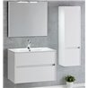 Pack mueble con 2 cajones, lavabo encastrado y espejo DECO LINE Sanchis