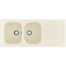 Fregadero de 1 cuba Albero Ambar Basic Poalgi 48,50 x 48,50cm