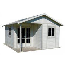 Casa de jardín 20 m2 DECO Grosfillex