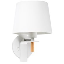 Aplique FUSTA blanco Faro
