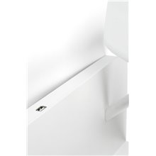 Aplique HANDY blanco con lector LED derecha Faro