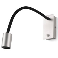 Aplique lector LESER LED níquel satinado Faro