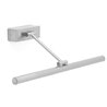L&aacute;mpara iluminacuadros MAGRITTE-2 LED n&iacute;quel mate 8W Faro