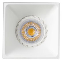 Lámpara empotrable NEÓN-C blanca y cuadrada 7,5x7,5cm Faro