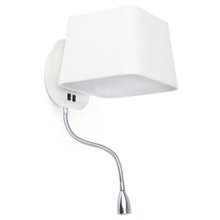 Aplique SWEET 1L con lector LED Faro