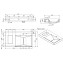 Lavabo suspendido FLUX 80 PC