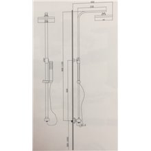 Conjunto de ducha Ártico de Futurbaño